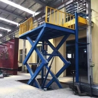 剪叉式升降货梯